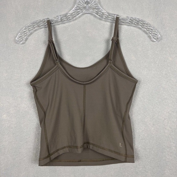Everlane The Perform Cami Size XXS Sports Bra Camisole Taupe Athletic Crop Top - Picture 6 of 9